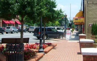 Scenic view of Doraville, GA (DOR) showcasing its vibrant urban landscape and architectural charm.